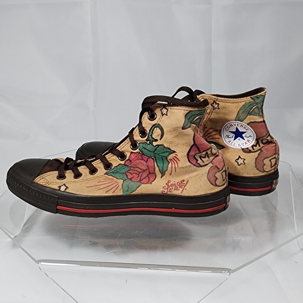 Converse All Star Chuck Taylor Sailor Jerry Hi Top Men 9/Wom 11 Sneakers 1X983